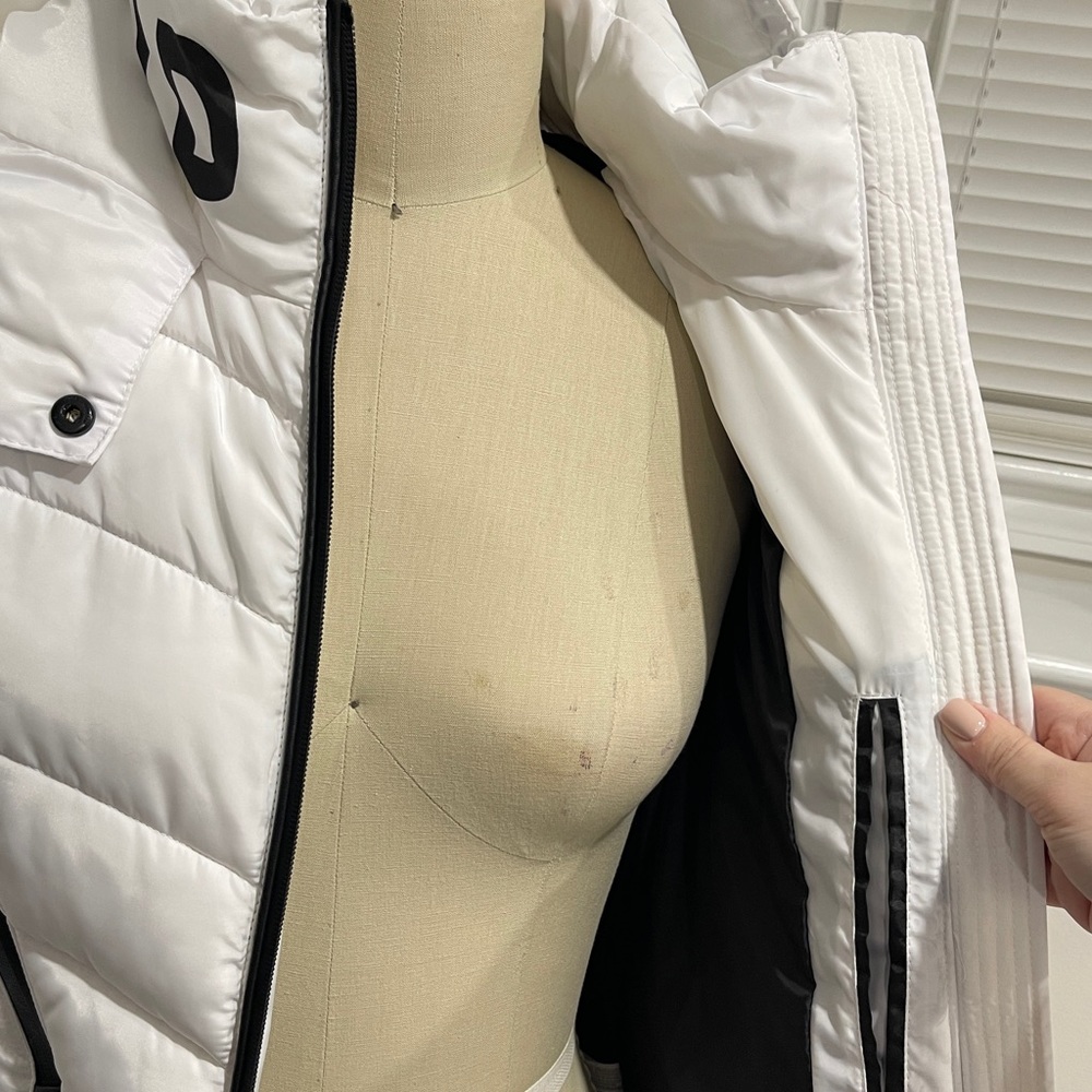 Karl Lagerfeld White Puffer Jacket - Picture 8 of 10
